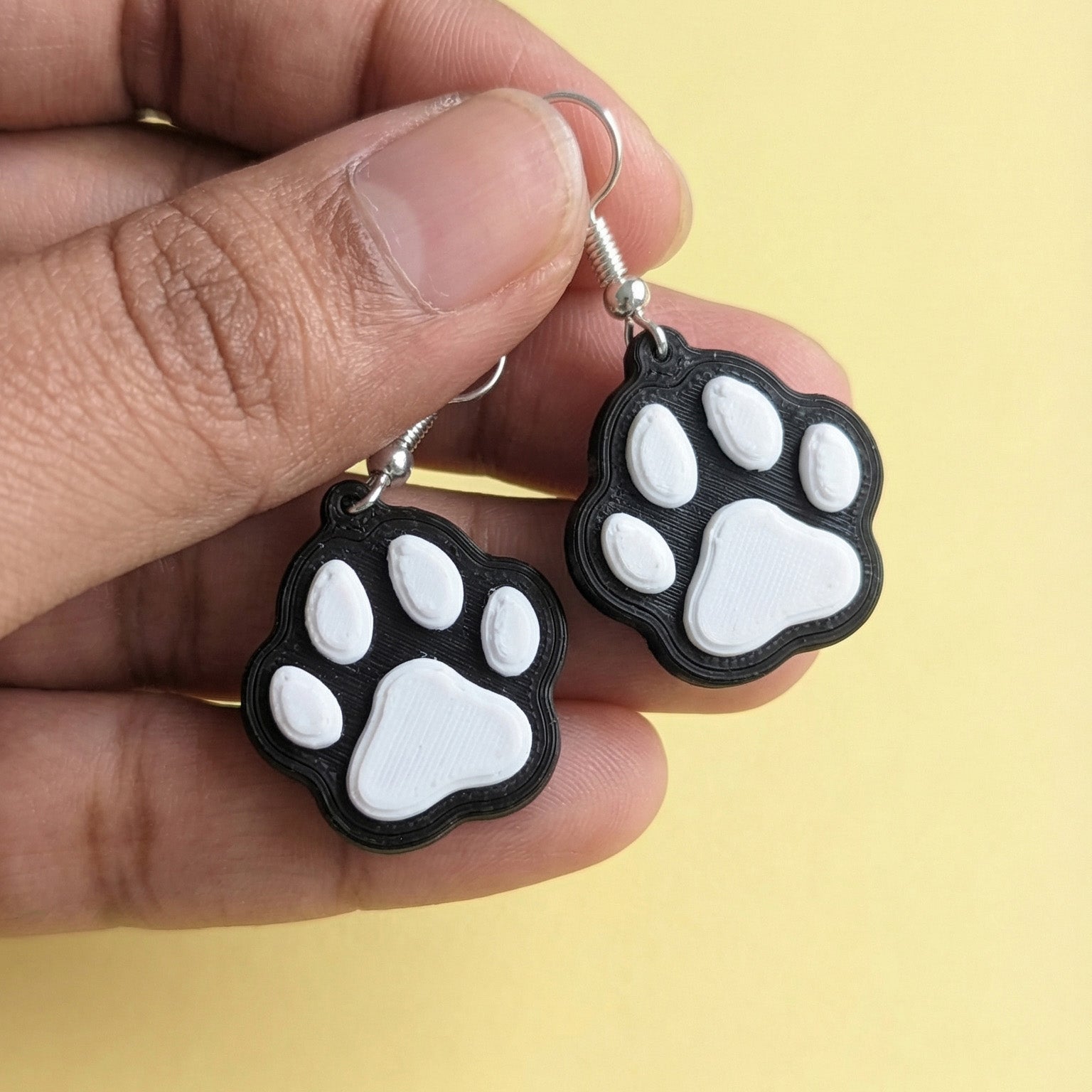 Paw Print Earrings