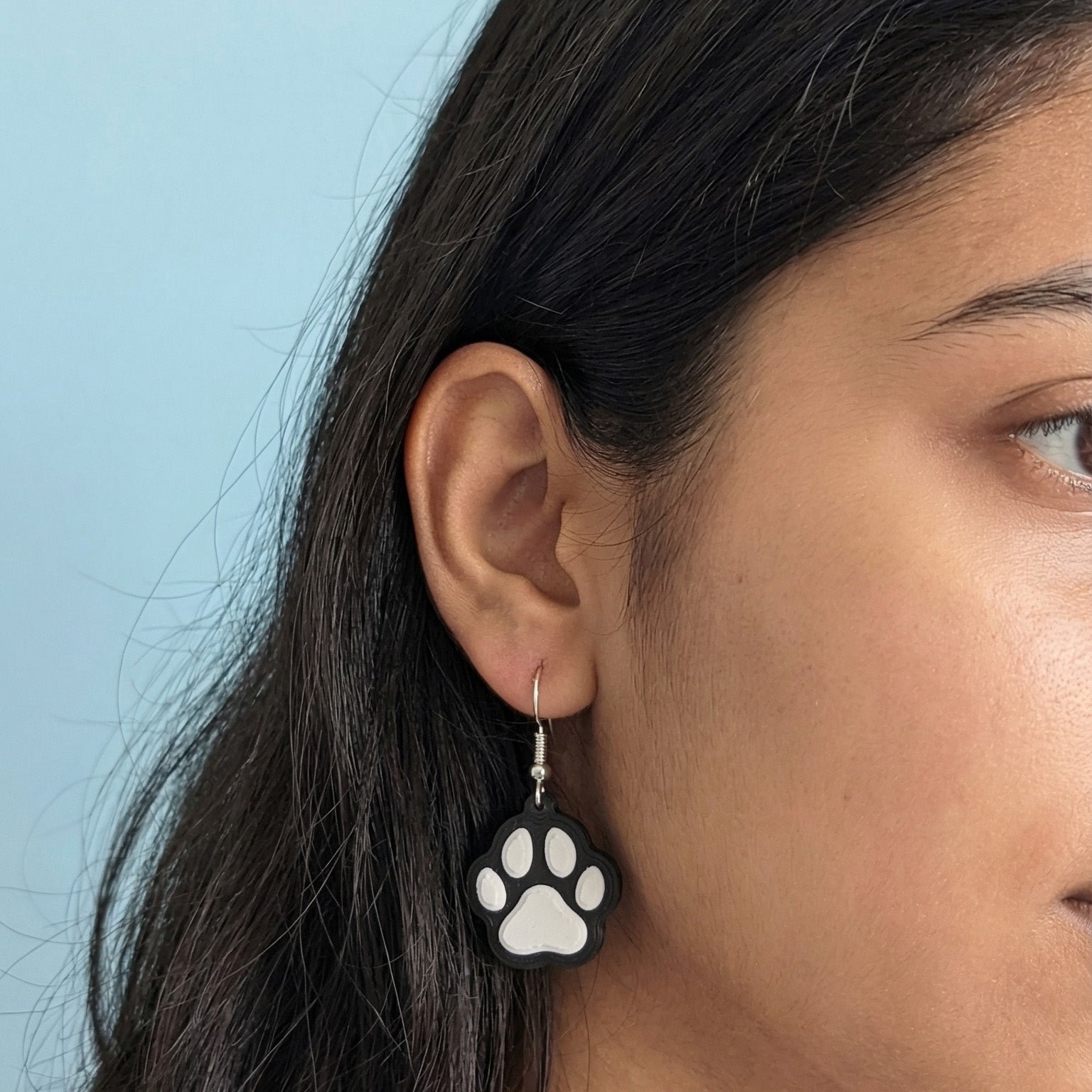 Paw Print Earrings