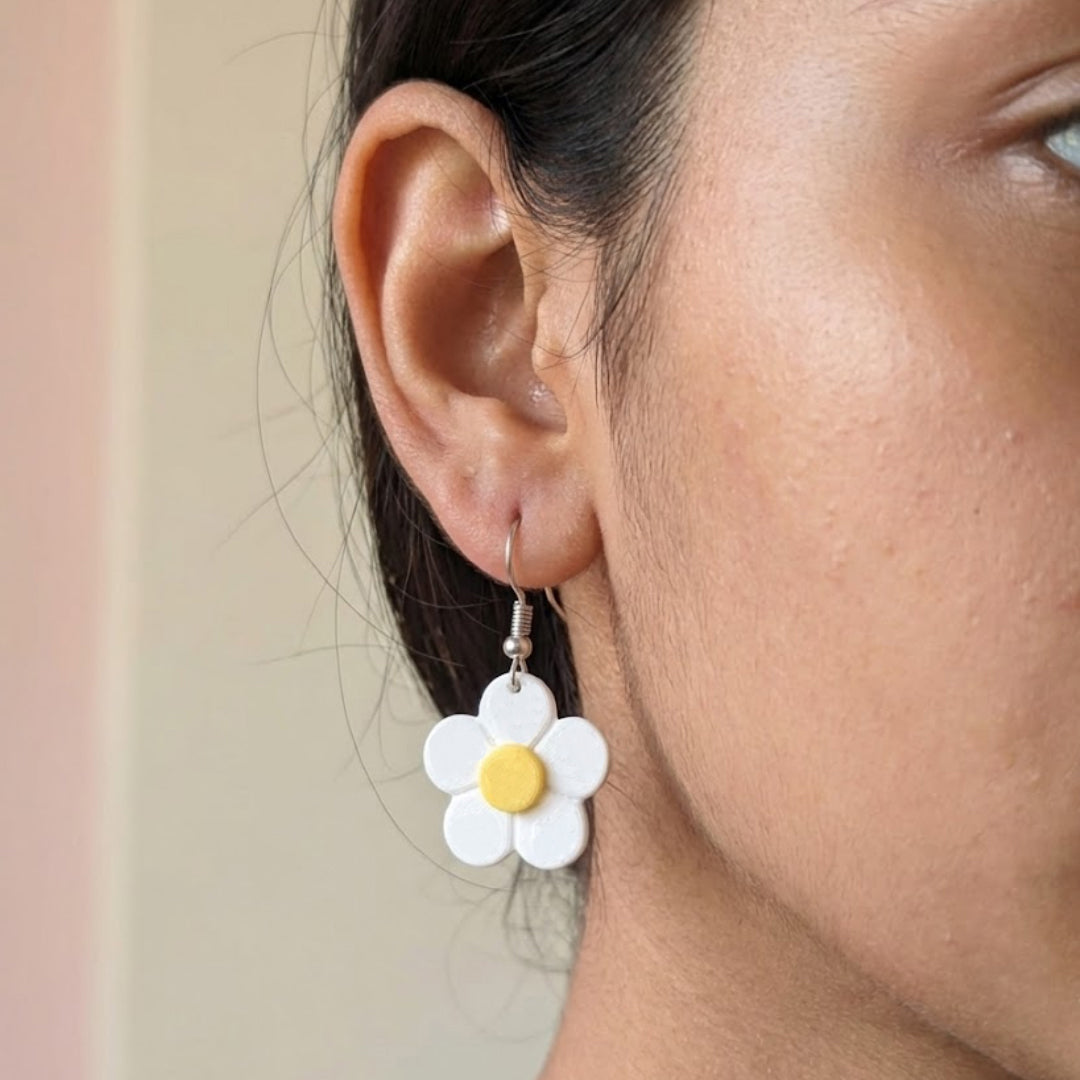 Petal Daisy Earrings