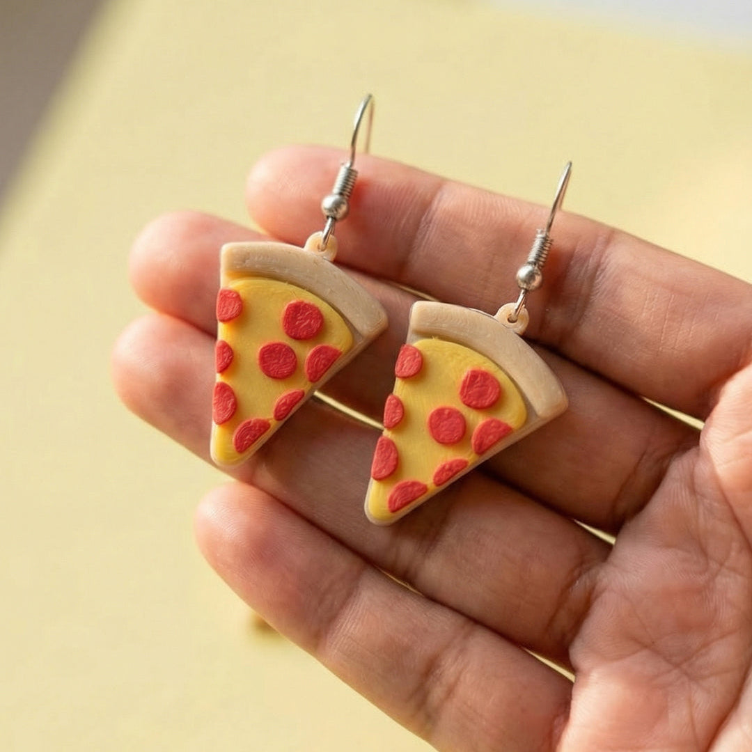 Pizza Slice Earrings