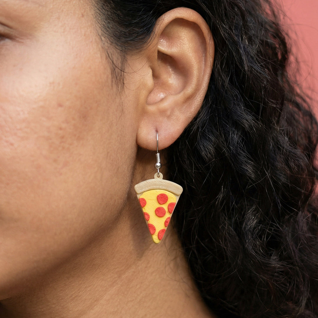Pizza Slice Earrings