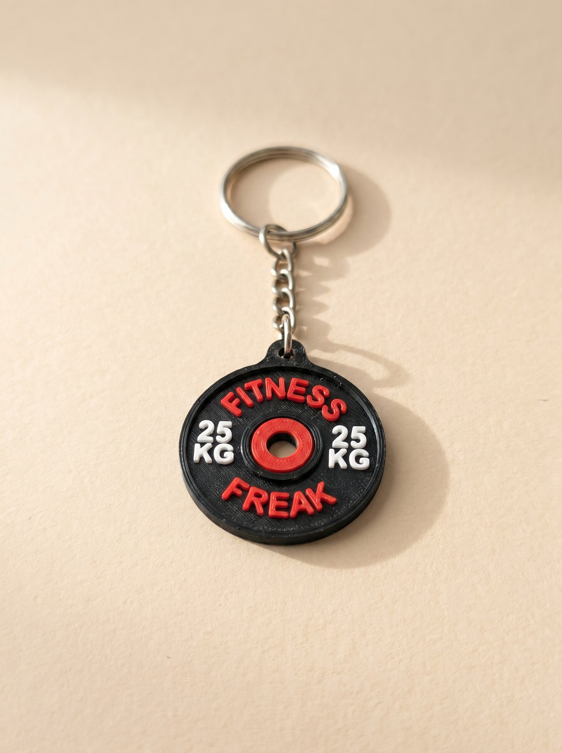 Weight Plate Keychain