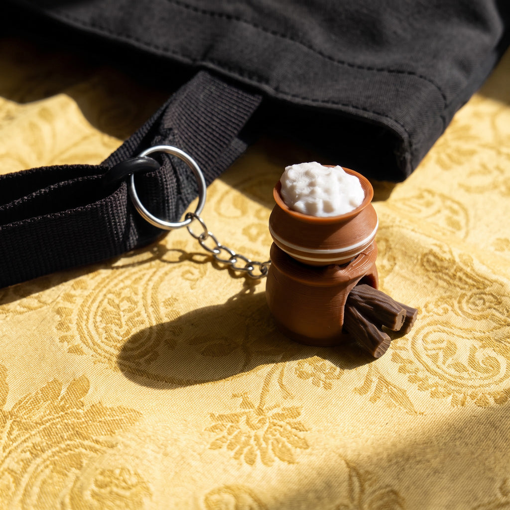Pongal Panai Keychain (Pongal Pot)