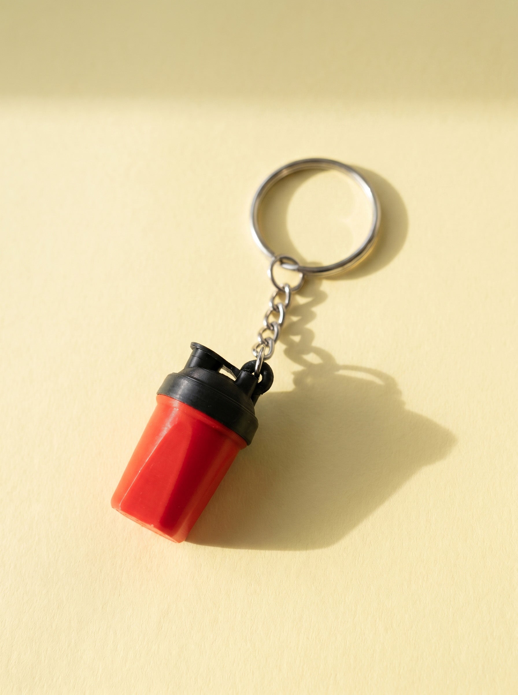 Protein Shaker Keychain