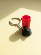 Protein Shaker Keychain
