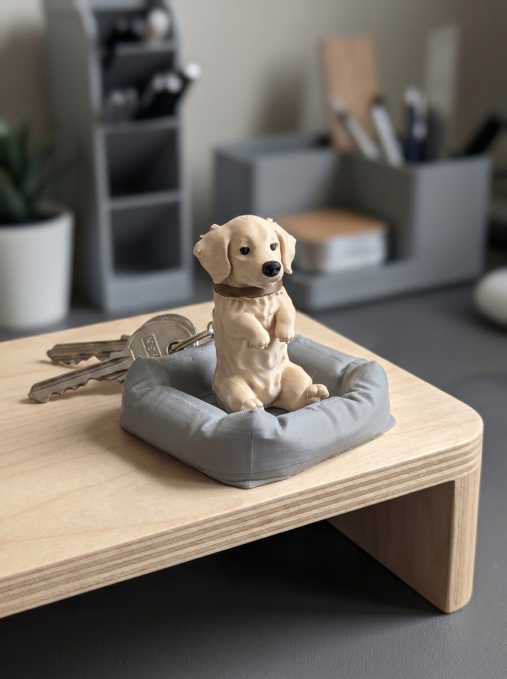 Puppy dog Keychain