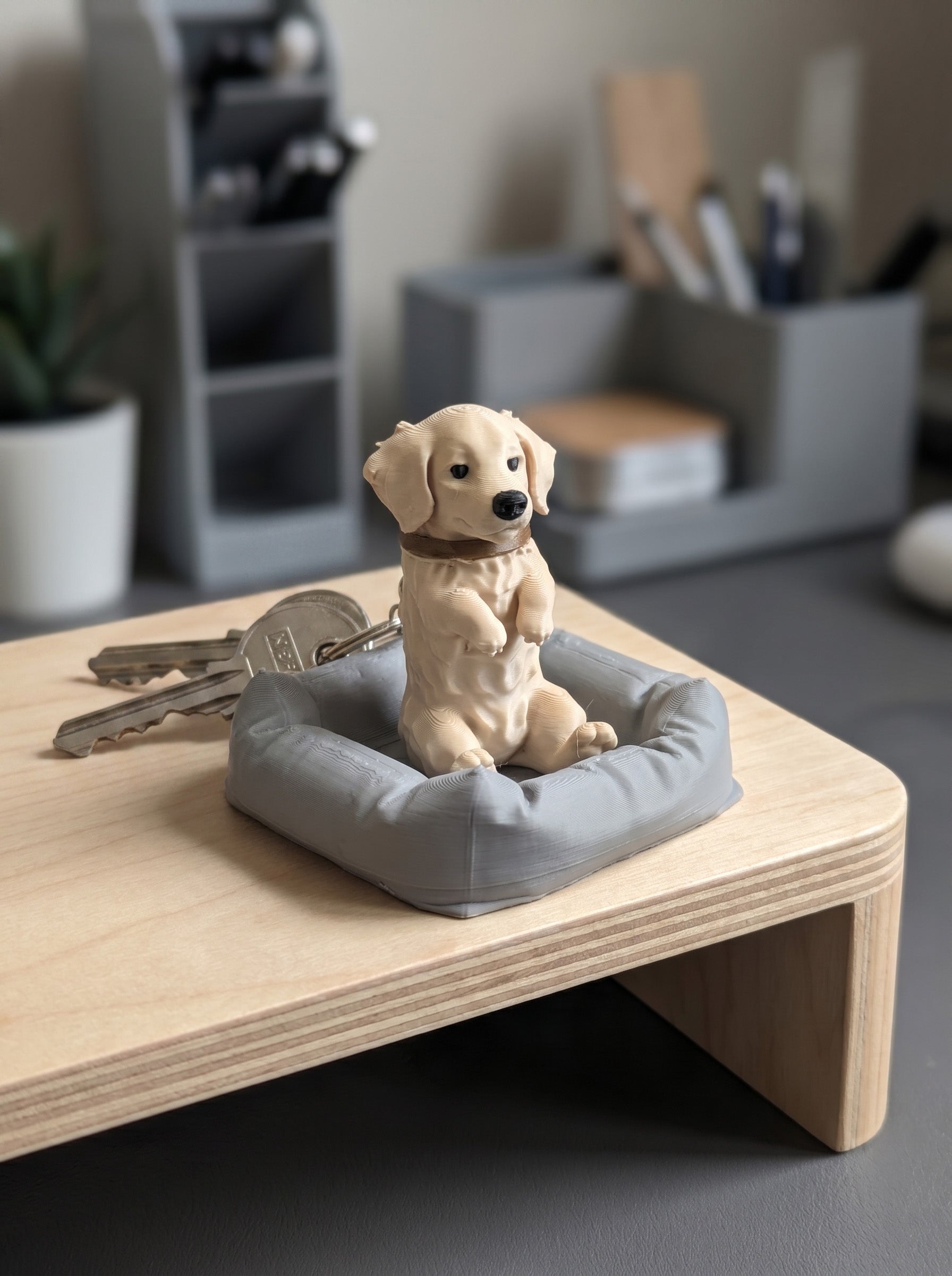 Puppy dog Keychain
