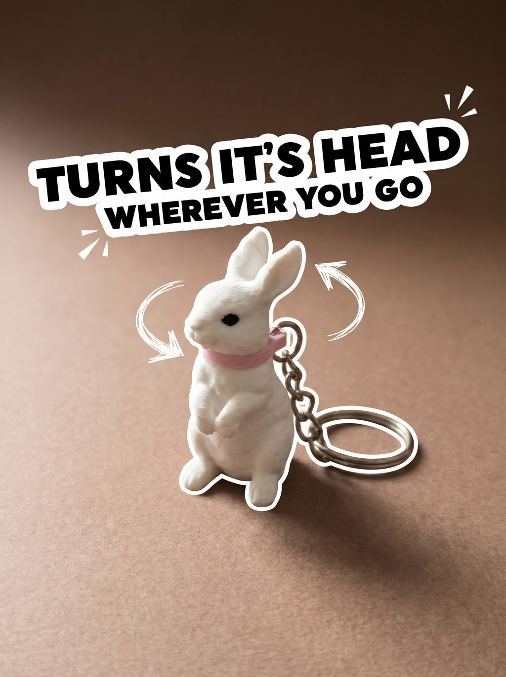 Rabbit Keychain