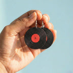 Retro Vinyl Earrings