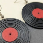Retro Vinyl Earrings