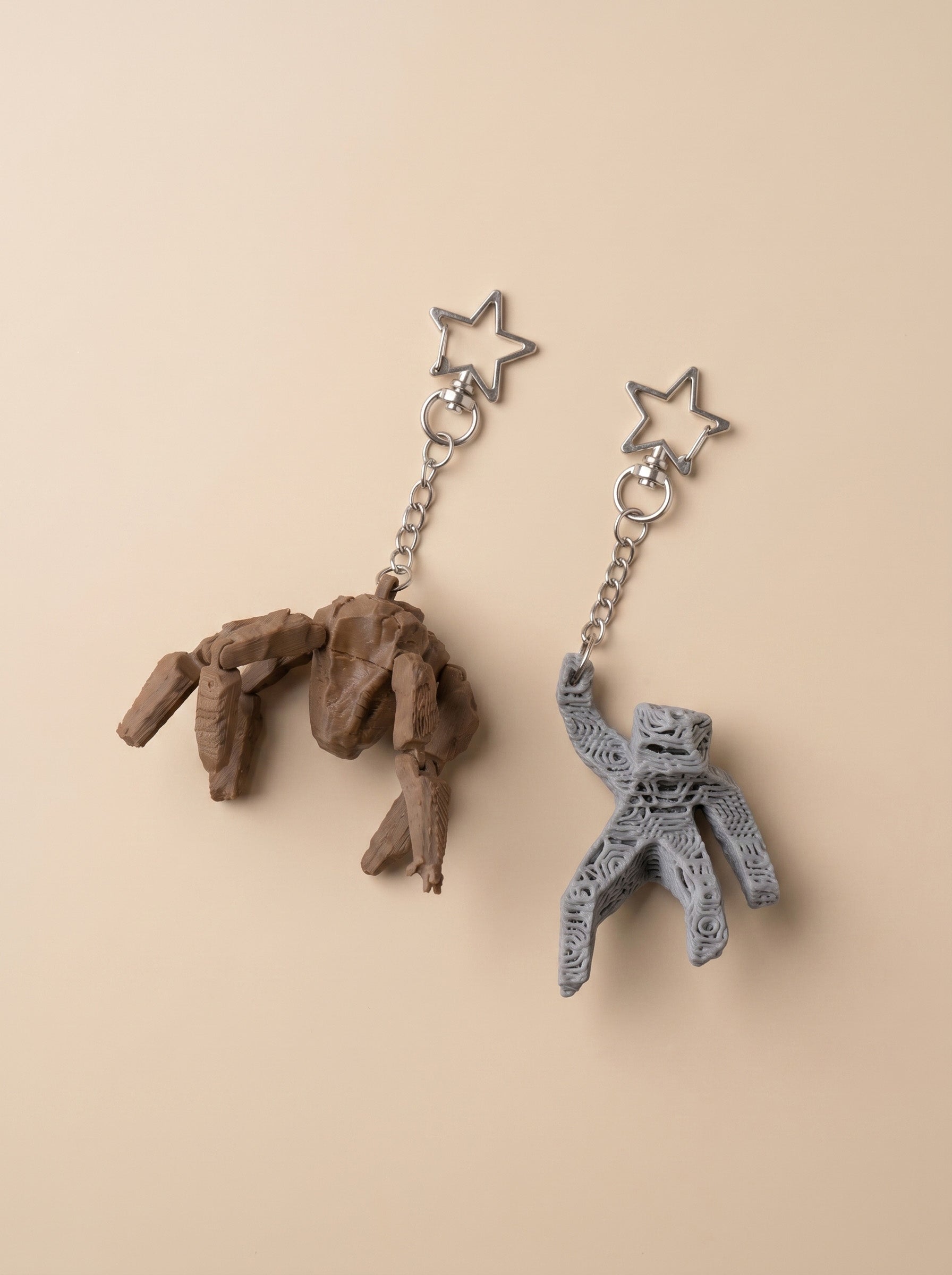 The Interstellar Friendship Grace and Rocky Keychain Combo