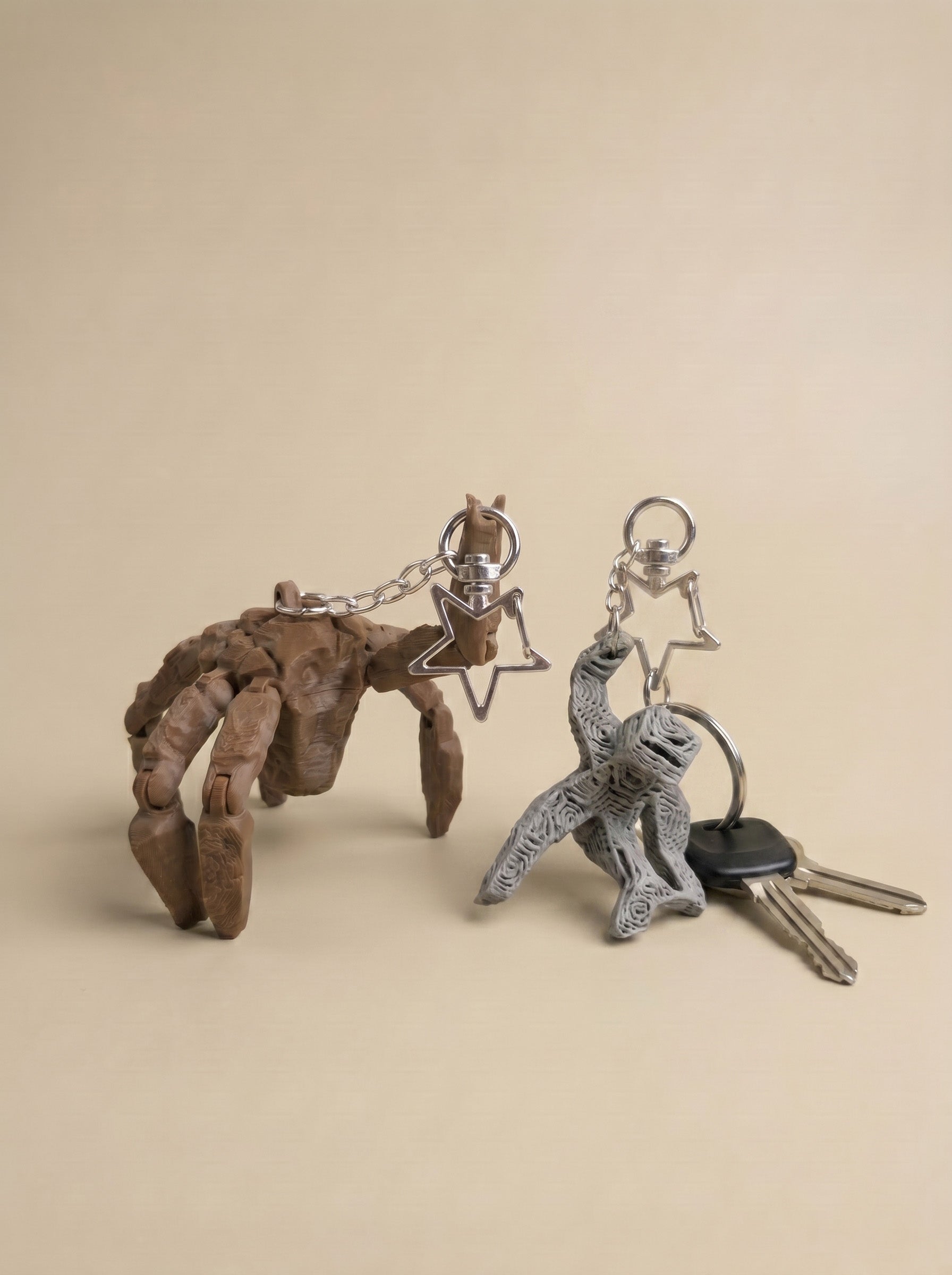 The Interstellar Friendship Grace and Rocky Keychain Combo