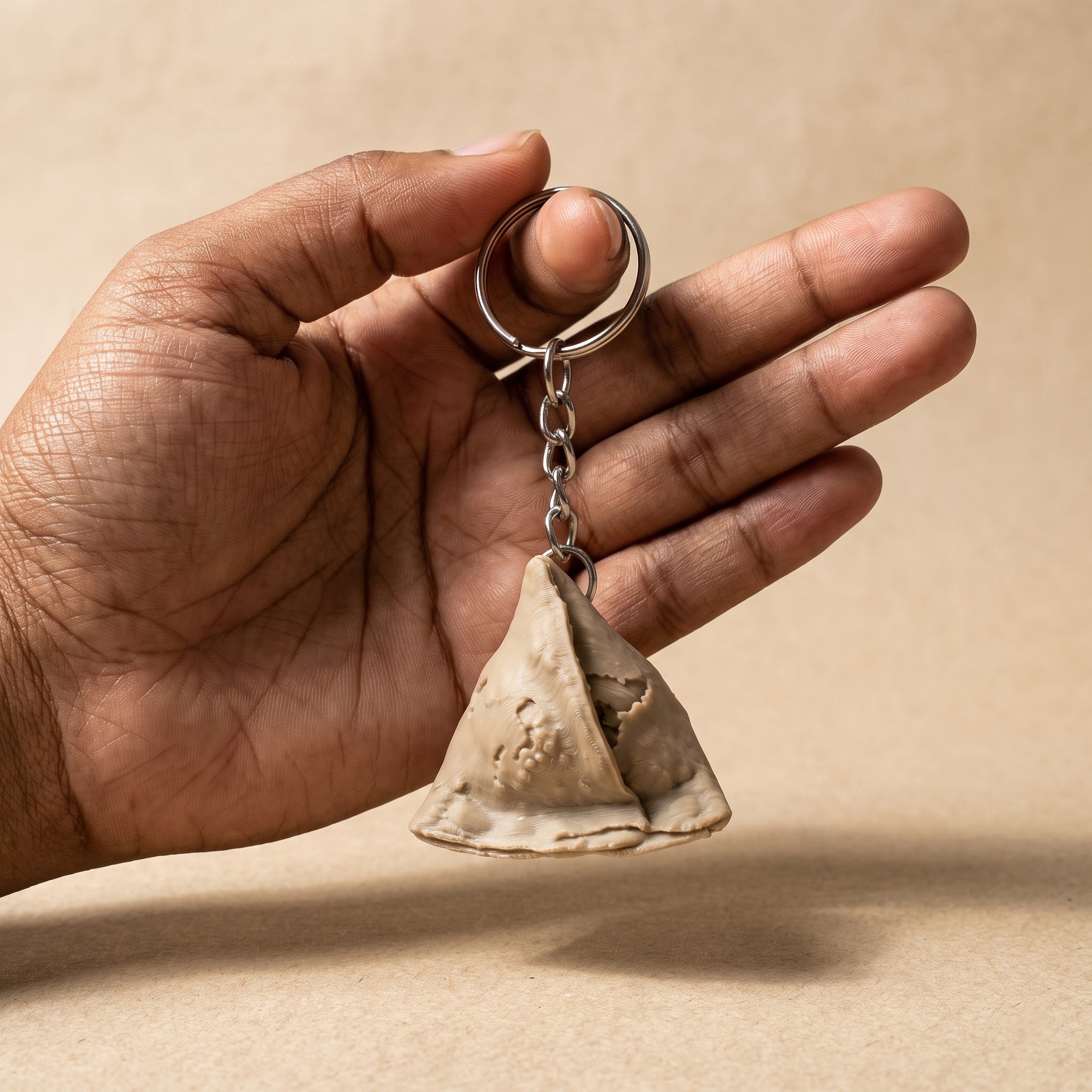 Samosa Keychain