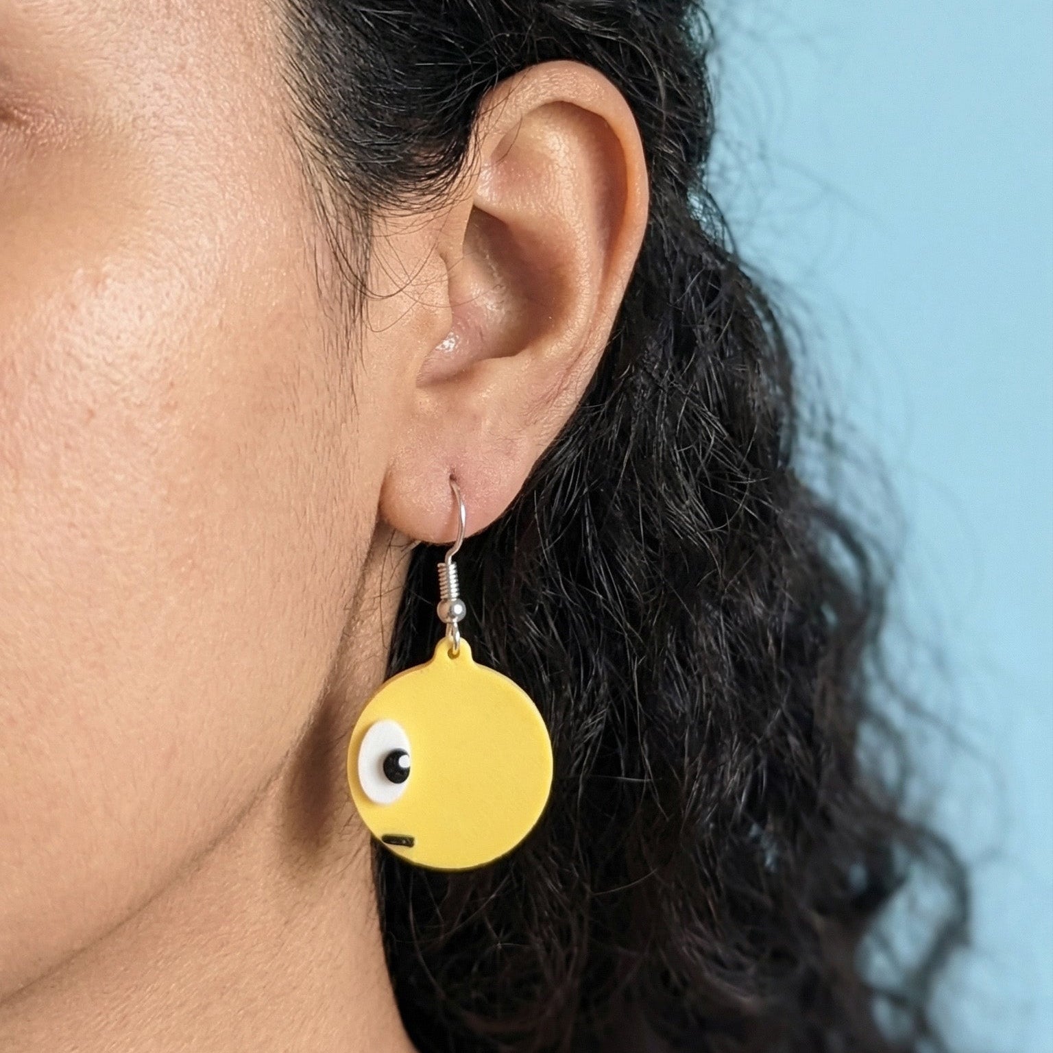 Side Eye Emoji Earrings