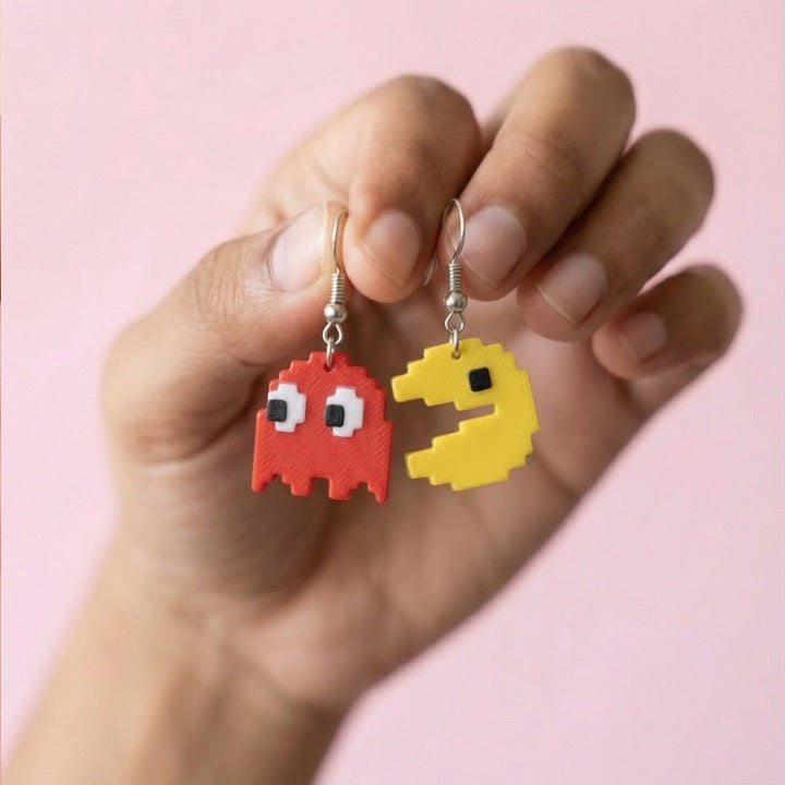 PacMan Earrings
