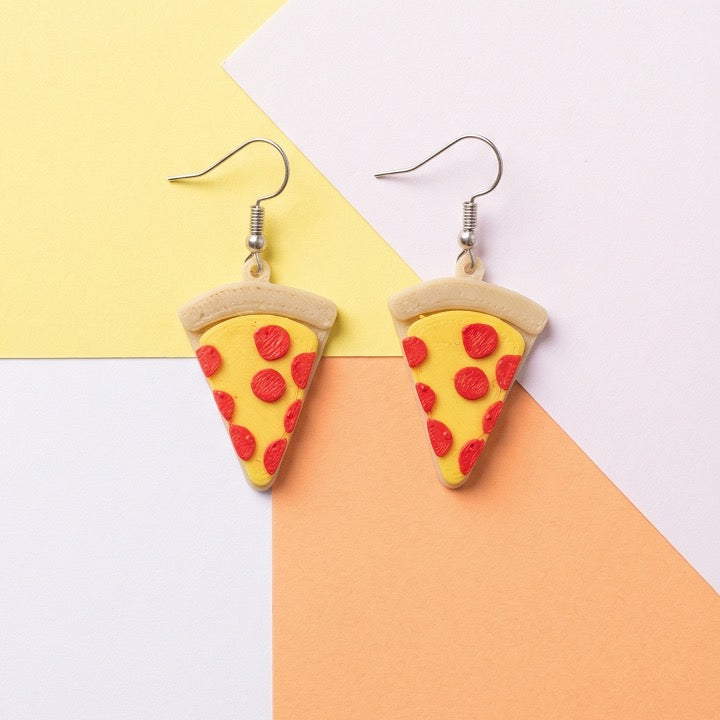 Pizza Slice Earrings