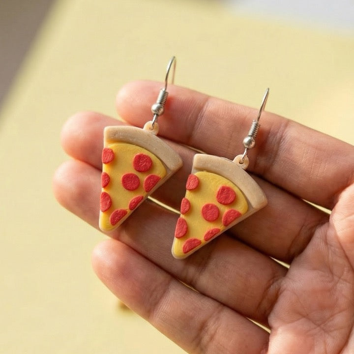Pizza Slice Earrings