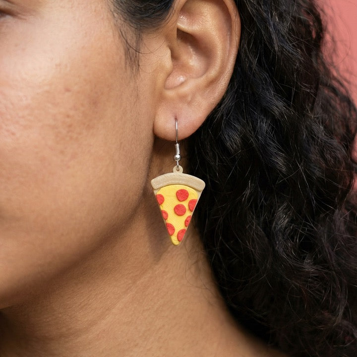 Pizza Slice Earrings