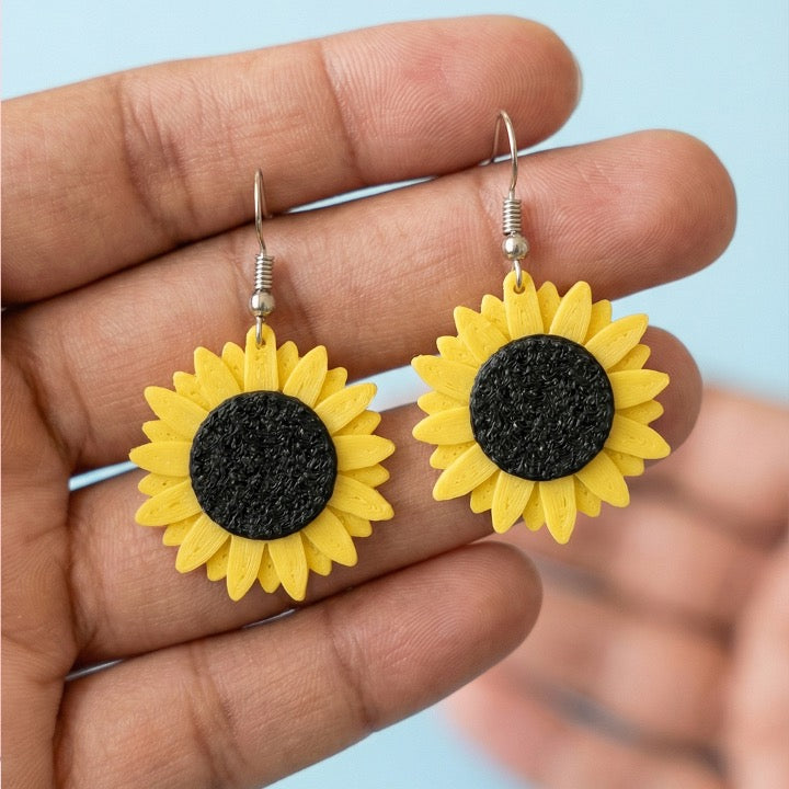 Sunflower Earrings