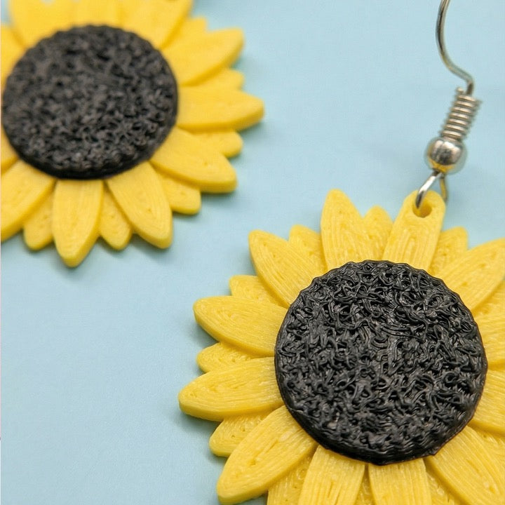 Sunflower Earrings