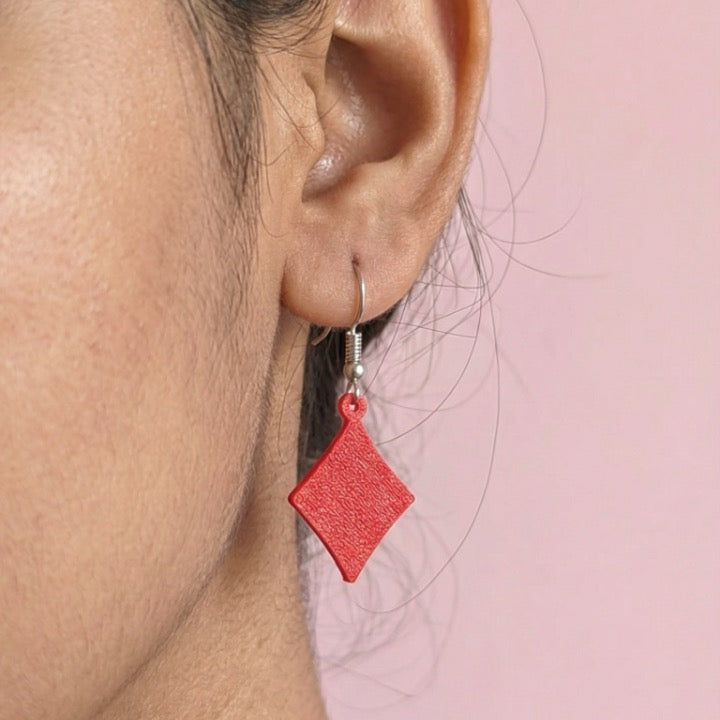 Ace Card Earrings