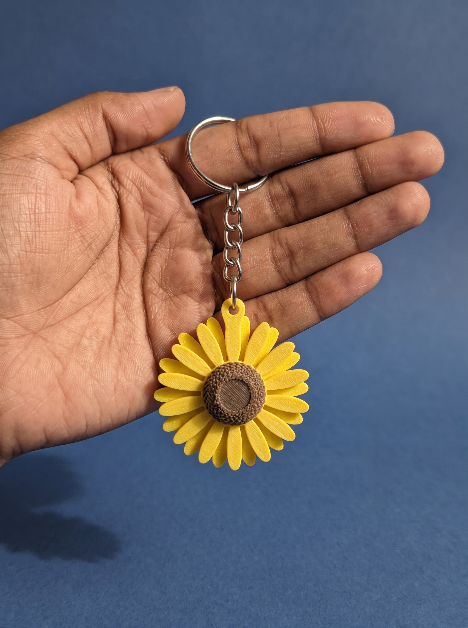 Sunflower Keychain