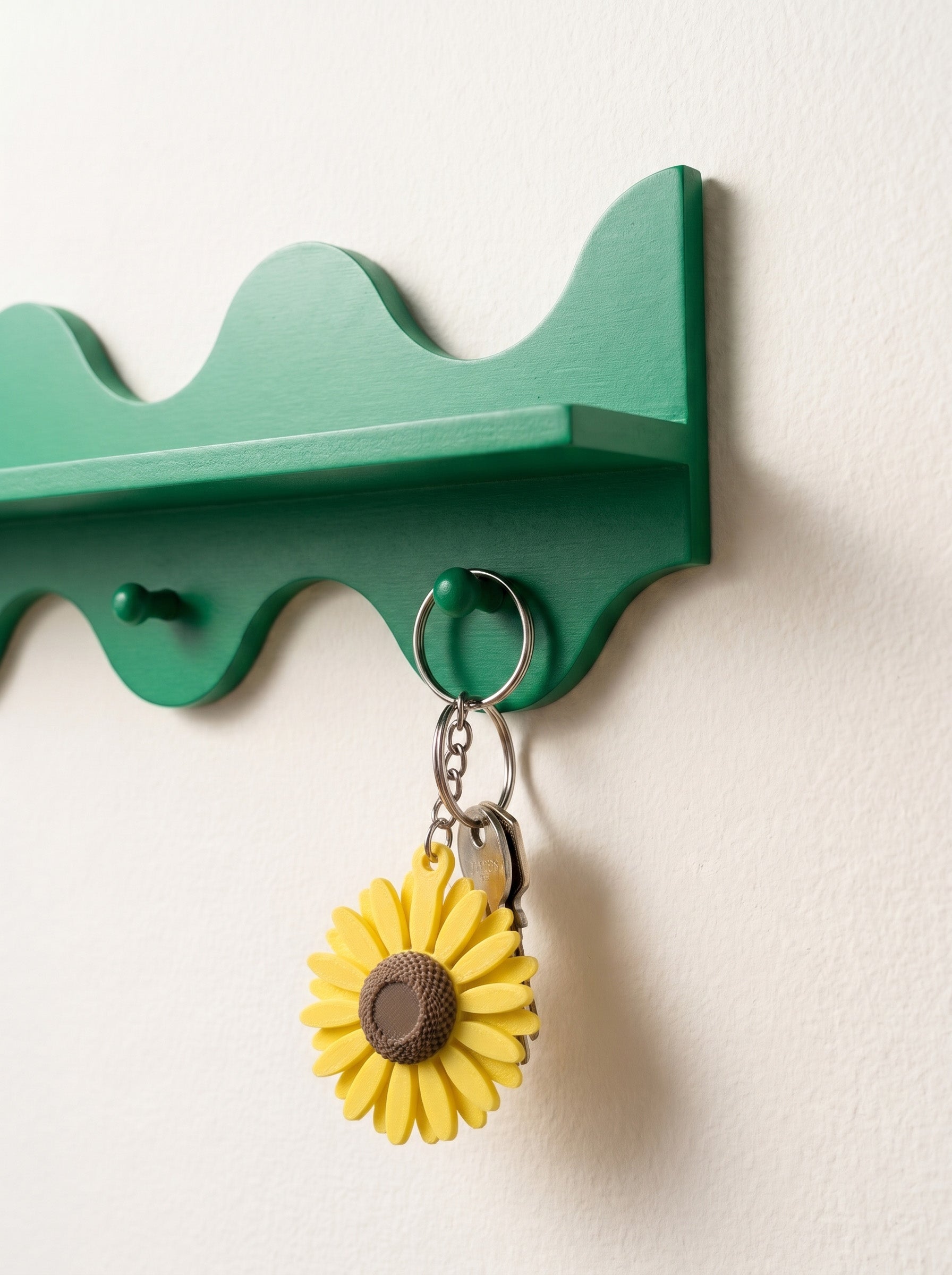 Sunflower Keychain