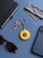 Sunflower Keychain