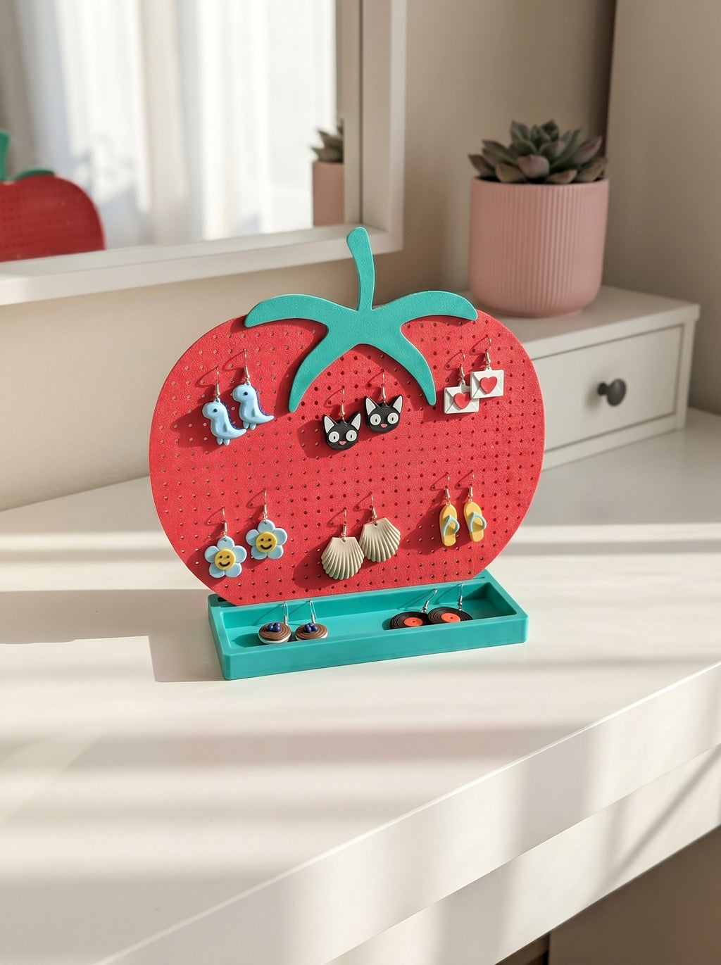 Tomato Earring Stand