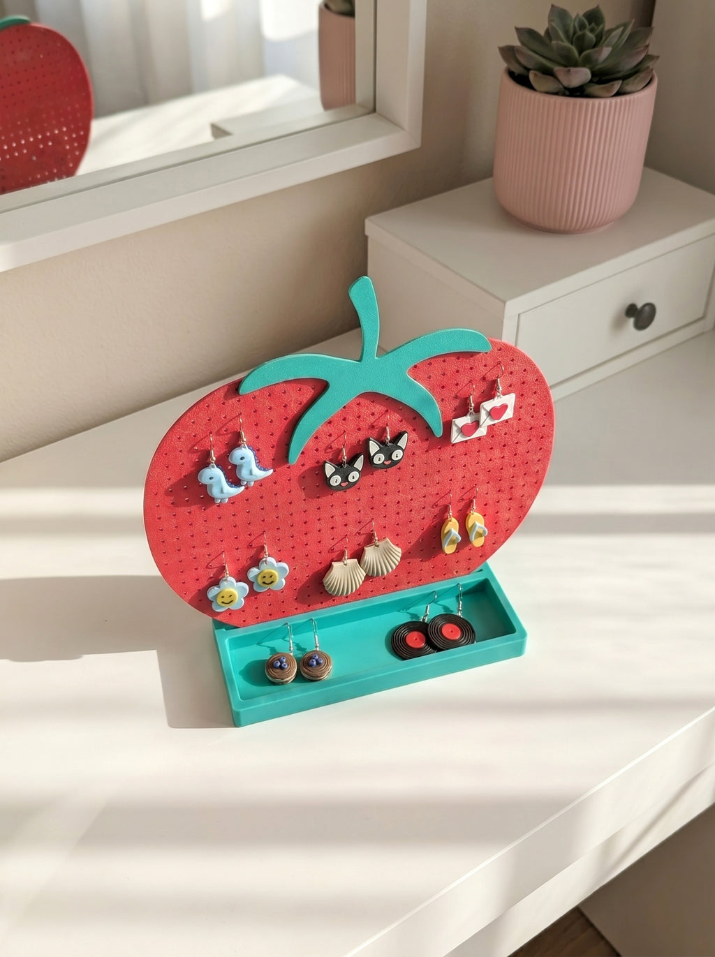 Tomato Earring Stand