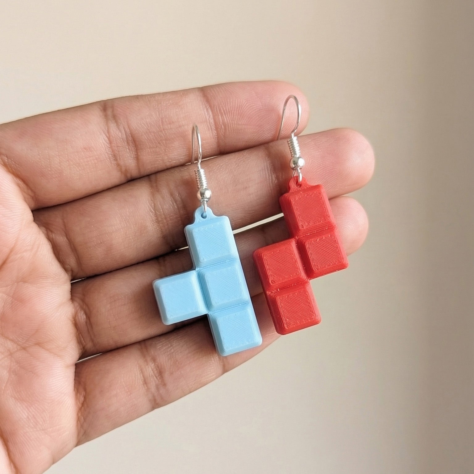 Tetris Earrings