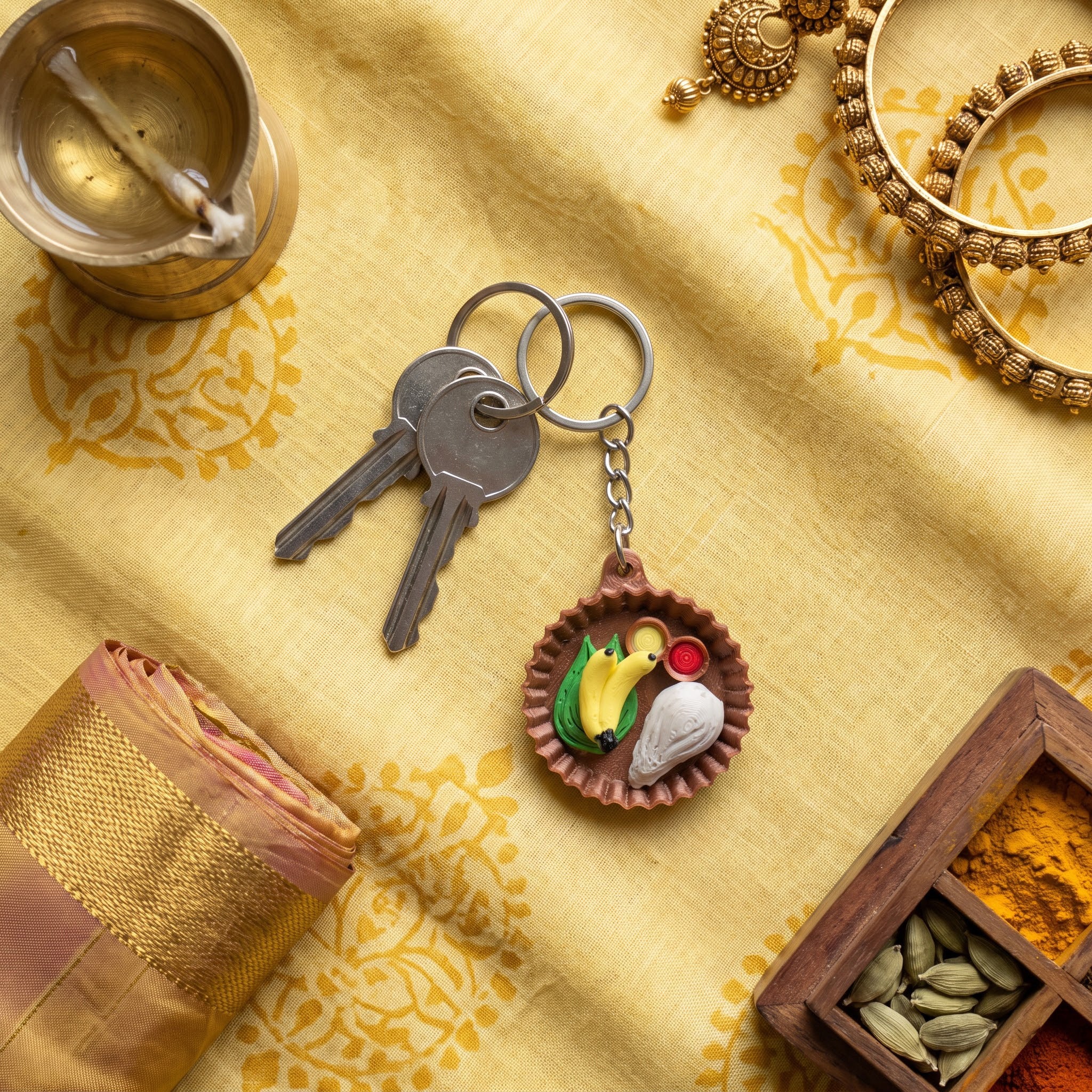 Thambulam Thattu Keychain