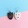 Theatre Mask Earrings