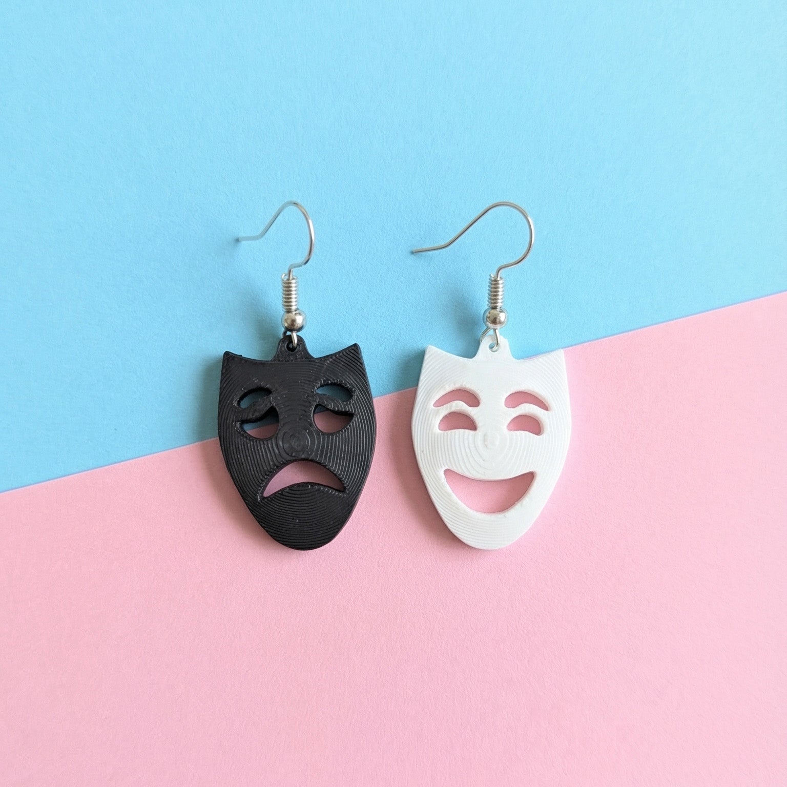 Theatre Mask Earrings