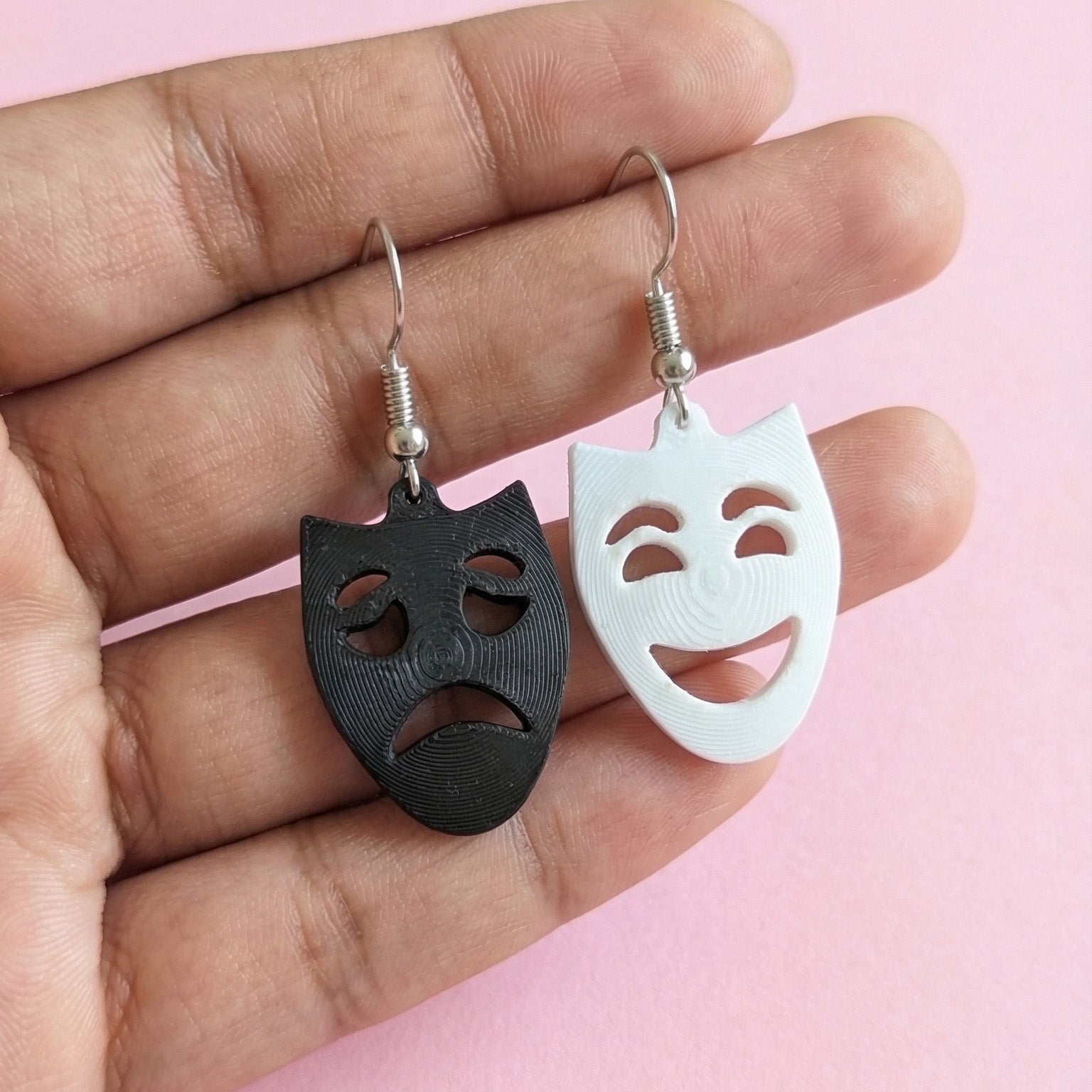 Theatre Mask Earrings