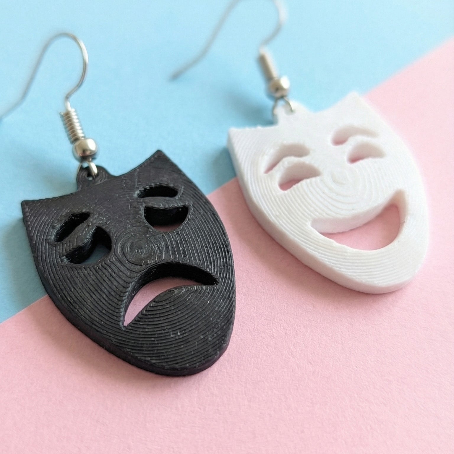 Theatre Mask Earrings