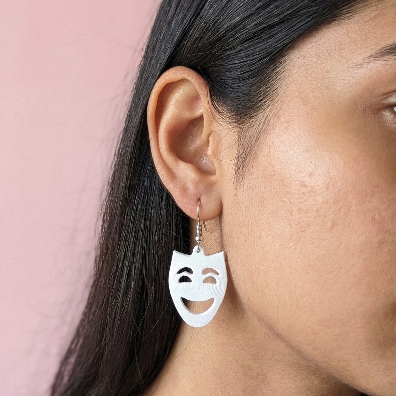 Theatre Mask Earrings