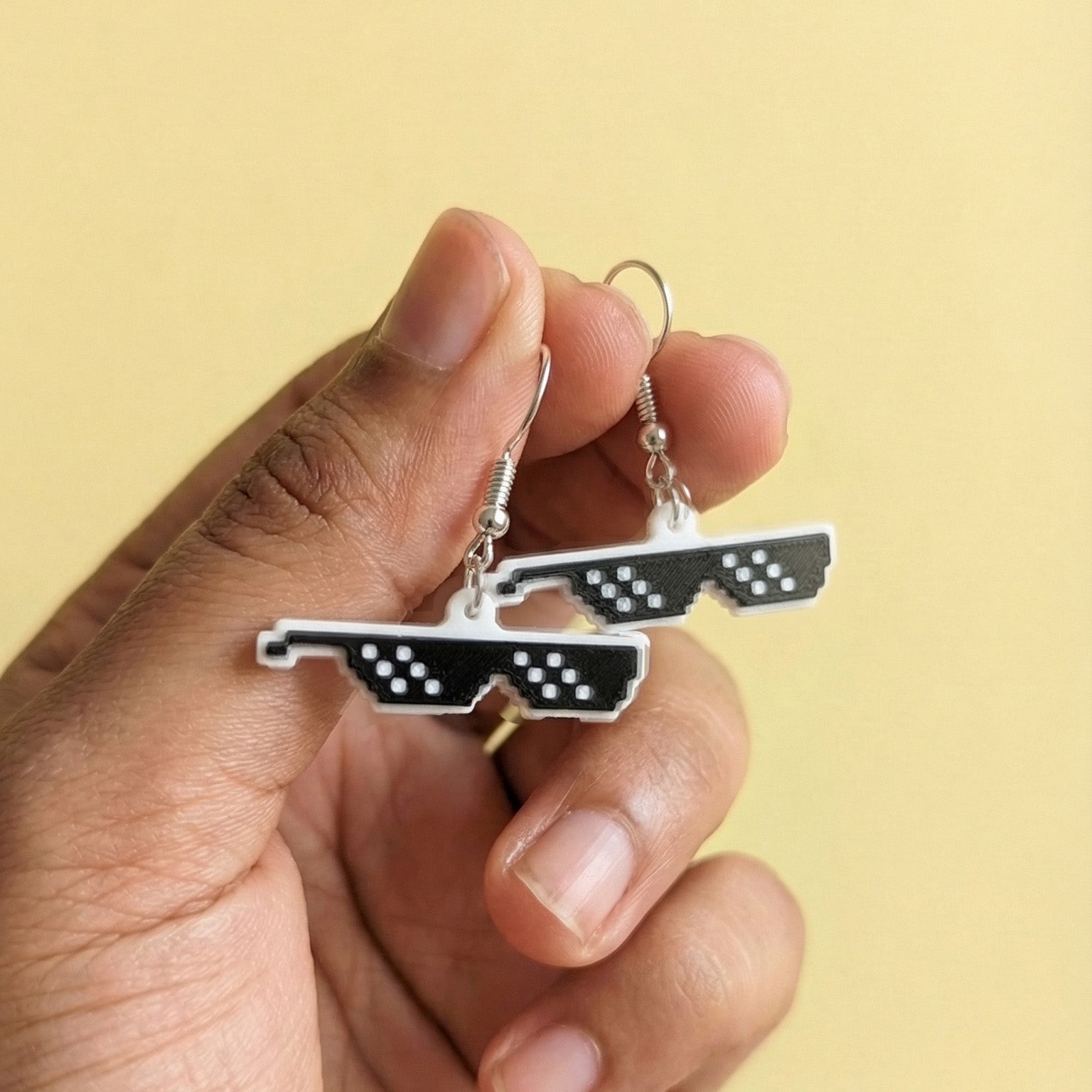 Thug Glasses Earrings