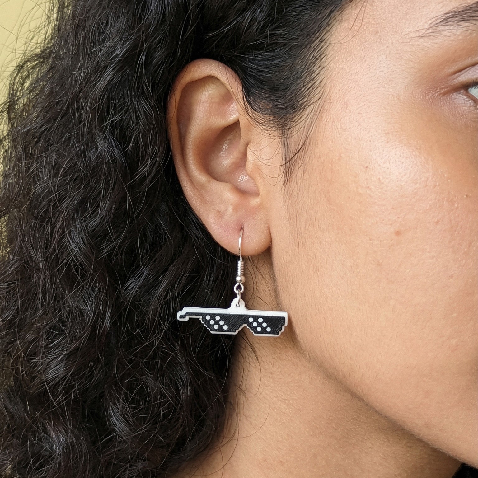 Thug Glasses Earrings