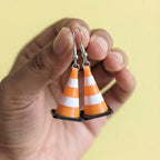 VLC Traffic Cone Earrings