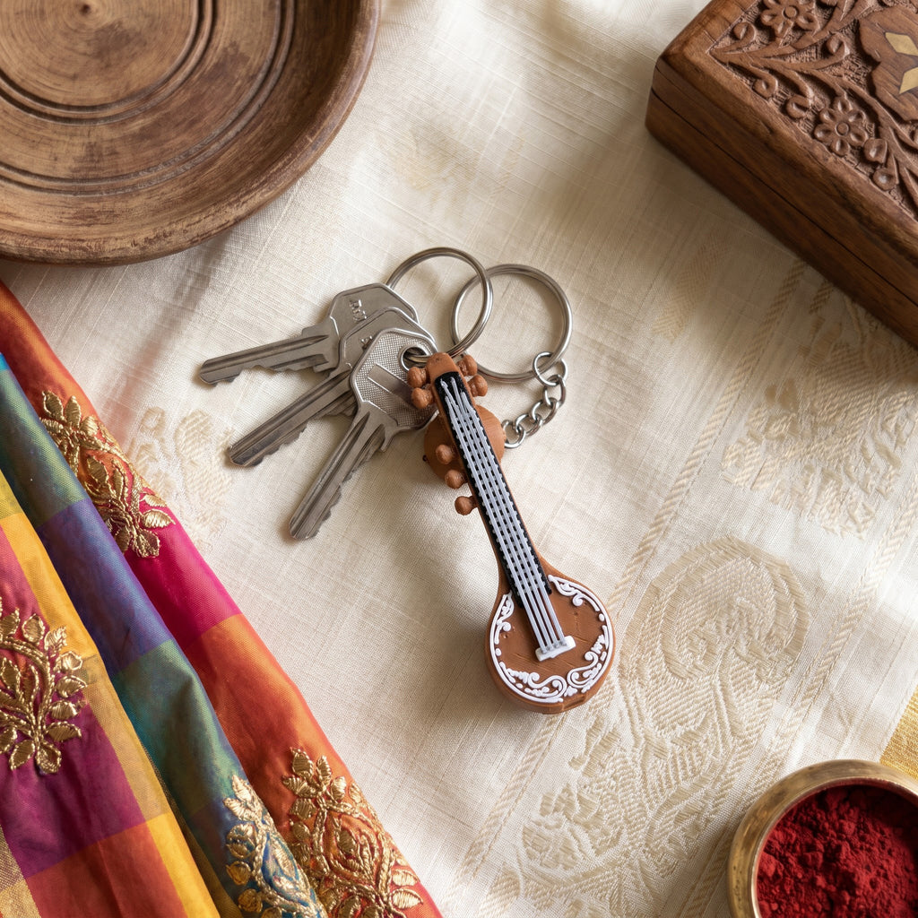 Veenai Keychain