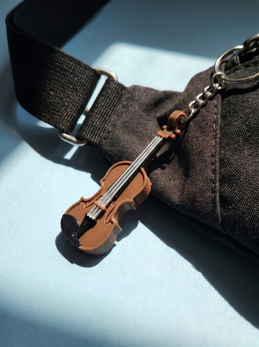 Violin Keychain