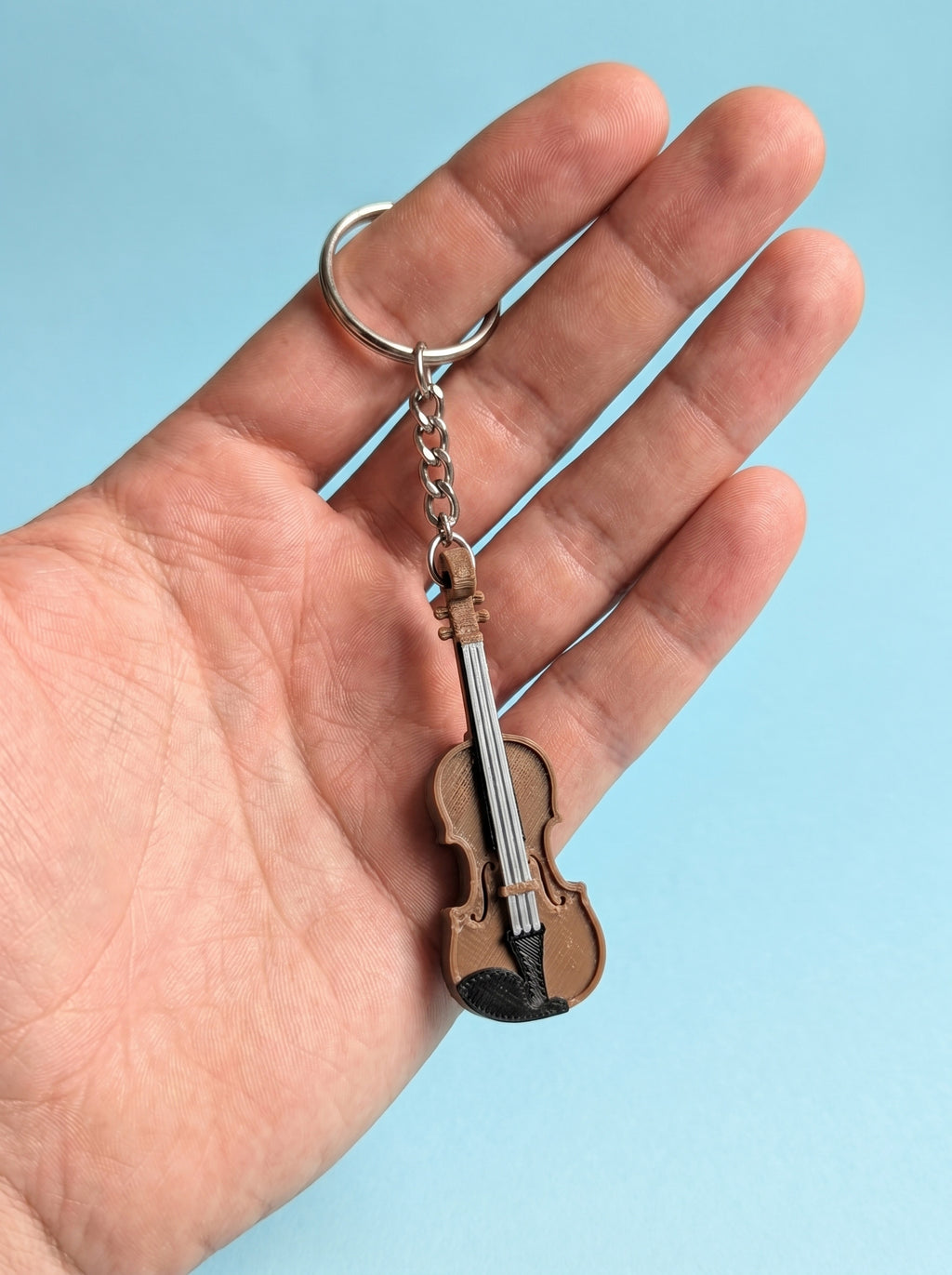 Violin Keychain