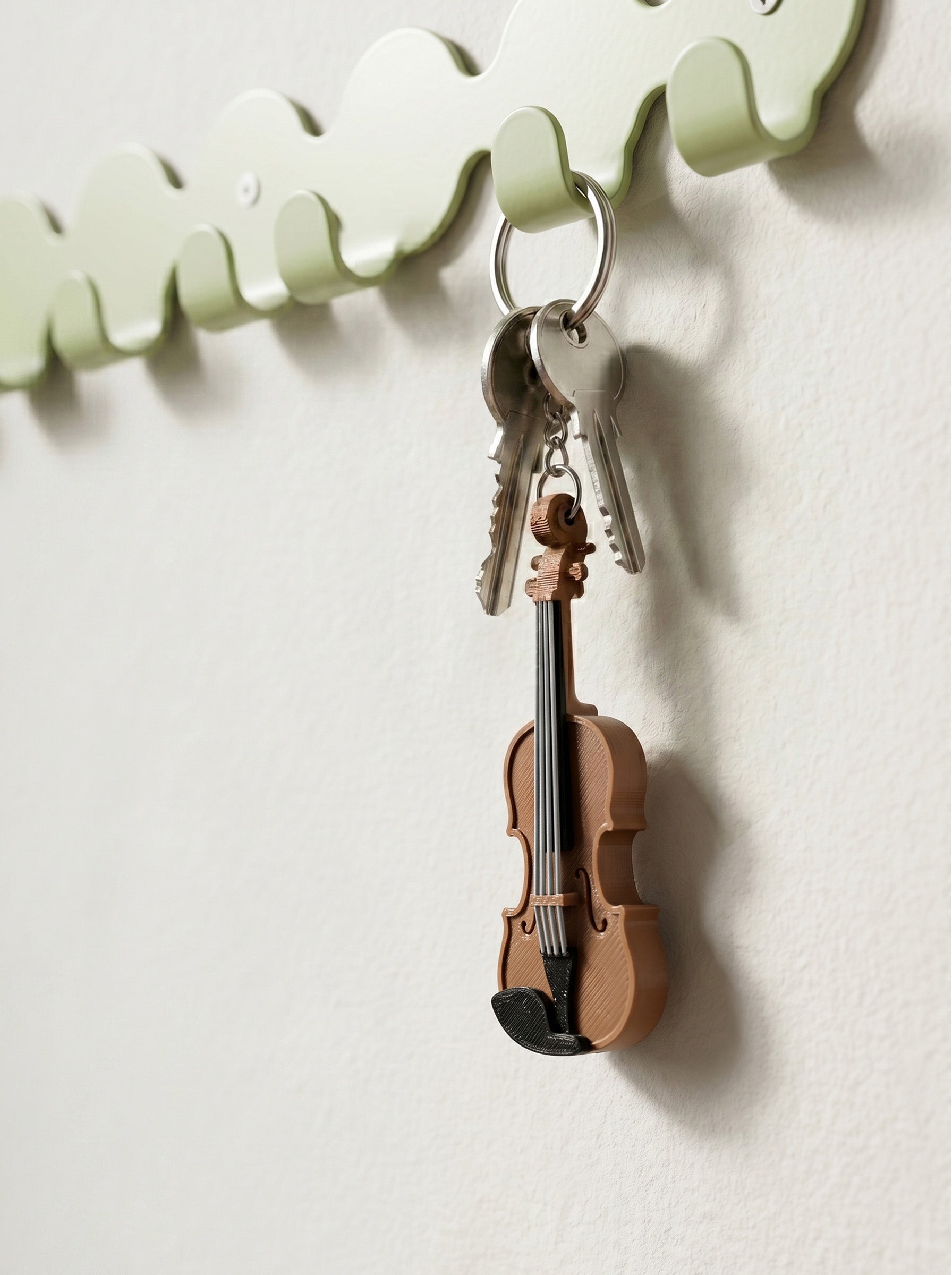 Violin Keychain