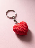 Woven Heart Keychain