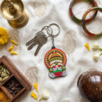 Yakshagana Face Keychain