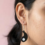 Yin Yang Seperate Earrings