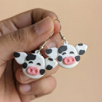 Moo Cow Earrings