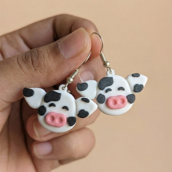Moo Cow Earrings