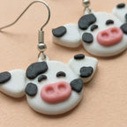 Moo Cow Earrings